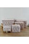 Trunk Bride Groom Suitcase Bag Engagement Dowry Chest 5-Piece 1204 - 4