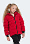 Calisto Unisex Children's Hooded Inflatable Red Jacket & Coat - 4