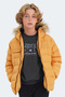 Calisto Unisex Children's Hooded Inflatable Yellow Jacket & Coat - 2