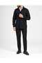 Italian Style Slim Fit Pocket Detailed Shirt Pant Suit Black T11966 - 2