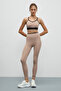 Veltren Women's Flexible and Soft Textured Contrast Piped Mink Leggings