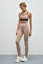 Veltren Women's Flexible and Soft Textured Contrast Piped Mink Leggings - 2