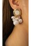 Gold Topcuk and Pearl Detail Vintage Earrings