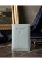 Vegan Leather Credit Card Holder Passport Cover with Money Compartment Passport Holder Bag - 4