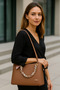 Women's Shoulder Bag with Accessory Detail