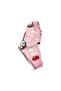 New Year's Day Patterned 100% Cotton Sha Fleece-Lined Jumpsuit with Penguin Print for Girls - 7
