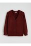 Vizyon New Season V-Neck Women's Knitwear Cardigan - 5