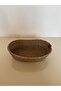 Wicker Color Oval Jute Basket – Multi-Purpose Organizer and Bread Basket - 4