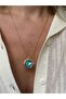 Gold Lemi World Medallion Necklace - 4