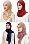 4 Pieces of Crepe Shawl