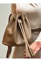 Urban Series 100% Genuine Leather Modern Design Shoulder, Crossbody Bag with Tassels - 2