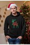 New Year Printed Men's Sweatshirt, Christmas Themed
