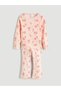 Pink Ruffle Detailed Baby Girl Blouse and Leggings