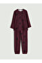 Zero Roba Collar Printed Girls' Pajama Set from Uzg Store for Style Enthusiasts