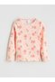Pink Ruffle Detailed Baby Girl Blouse and Leggings - 2