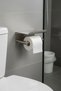 3-Piece Stainless Steel Adhesive Towel Rack and Toilet Paper Holder |   Moisture Resistant Towel Holder - 3