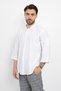 Cotton Sports Sleeve Cook Chef Shirt Cook Uniform (Chef Shirt) Staff Clothing - 4