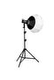 Professional Photography Studio Lighting Kit,500W 2700-7500K 3 Colors LED Monolights with Softbox