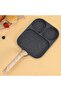 3 Section Non-Stick Frying Pan - Breakfast Skillet - 8