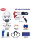 9-in-1 Space Gun Toy Set with 10 Soft Bullets, Mask & Accessories – Foam Dart Blaster - 3