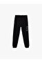 Zipper Detailed Cotton Sweatpants - 3