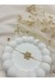 Zircon Stone Snowflake Figured Pearl Detailed Women's Bracelet – Steel Gold Color Elegant Stylish Accessory - 3
