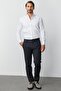 Men's Black Cotton Regular Fit Trousers – Comfortable Fit for Everyday Wear - 2