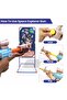 Space Explorer Pack of 2 Pneumatic Guns with Scoring Net & 48 Foam Balls – Kids Toy 5+ - 6