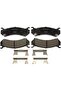 Rear Brake Pads suitable for Chevrolet, Cadillac & GMC vehicles, Part No: 19210705