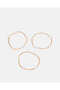 Women Gold Embellished Bracelets Set Of (3 Piece)