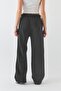 Oversized Unisex Sweatpants Smoked – 3 Thread Fleece-Lined Fleece, Wide Legs, Pockets, Modern Comfortable Fit - 5