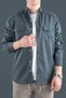 Slim Fit Men's Denim Shirt - 4