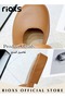 Women's Flat Mules Half Drag Shoes For Women Girls Closed Toe Sandals Ladies Female Fashion Comforta - 7