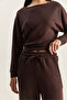 Women's Brown Soft Modal Blouse Trousers Suit 4112 60283845 - 7