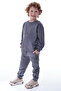 Embossed Lettering Soft Tracksuit Set 2 Yarns – Comfortable and Soft Fabric - 4