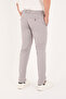 Men's Slim Fit Slim Fit Stretch Fabric Cotton Stretch Chino Canvas Trousers Gray - 7