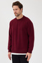 Men's Oversized 60% Cotton Thessaloniki Fabric Crew Neck Sweatshirt - 2