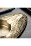 Metal Portable Cigar Ashtray, Luxury Anti-Slip (Gold) - 8