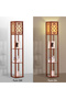 Nordic Modern Bedroom linen cover Standing Floor vertical lamp With 9W bulb - 8