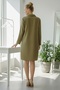 Italian Mustard Color Shirt Collar Long Sleeve Buttoned Pocketed Slim Fi Corded Fabric Adife Woven Dress 100 55 - 5