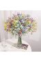 25 pcs Artificial Baby Breath Flowers Mix Gypsophila Bouquets - Real Touch - 3