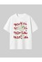 Martini Cocktail Cheers Printed Oversized Unisex 100% Cotton Retro T-Shirt T-Shirt - 3