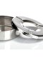 3x Stainless Steel Ashtrays with Removable Windproof Lid - Ø11 cm, 3 Pieces - 7