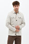 Fred Men's Stone Italian Cut S Slim Fit Spring-Autumn Trench-Coat-Jacket - 4