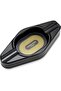 Cigar Ashtray Holds 2 Cigars Resin Desktop Cigar Holder Ash Tray for Outdoor (Black)
