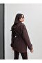 Short Cashmere Coat with Sleeve Epaulettes and Tie - 5
