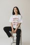 Martini Cocktail Cheers Printed Oversized Unisex 100% Cotton Retro T-Shirt T-Shirt