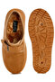 Buckle Strap Platform Classic Slip-On in Tan - 4