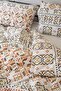 Cotton Collection Winter Flannel Double Duvet Cover Set Boho Pearl - 3