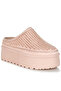 Women Pink Embellished Platform Classic Slip-On